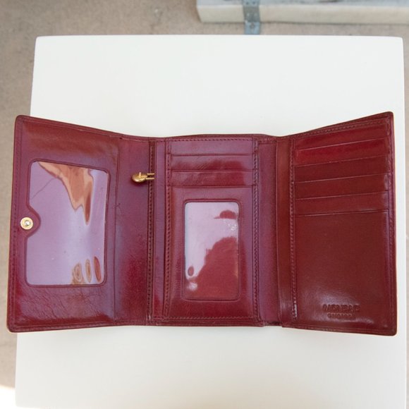 Scarlet Monsac leather handbag with matching scarl - Picture 7 of 8